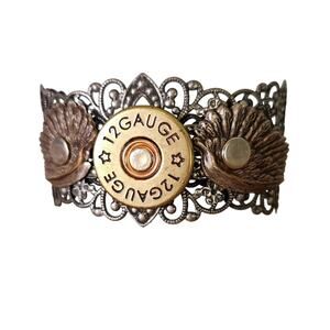 CUSTOM 12 Gauge Adjustable Cuff Bracelet